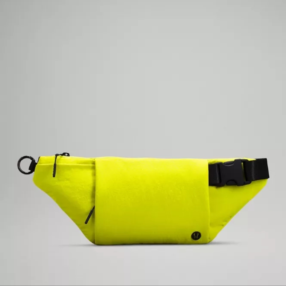 Lululemon athletica Unisex Multi Pocket Belt Bag in Bright Yellow